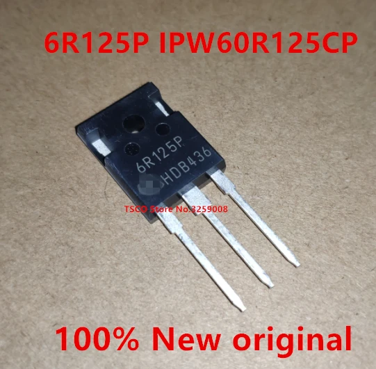 

6R125P IPW60R125CP 100% Новый оригинальный 10 шт.