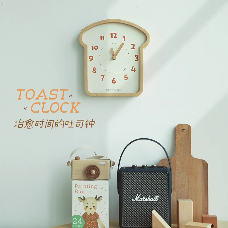 Дизайнерские настенные часы в скандинавском стиле милые минималистичные