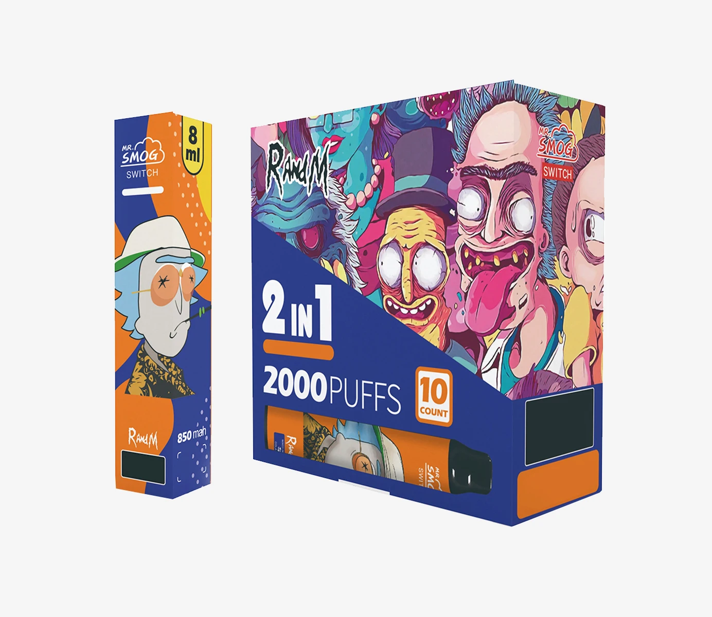 Новый стиль Tinoo Mr переключатель от смога R & M 2000 раз и с подарочной коробкой