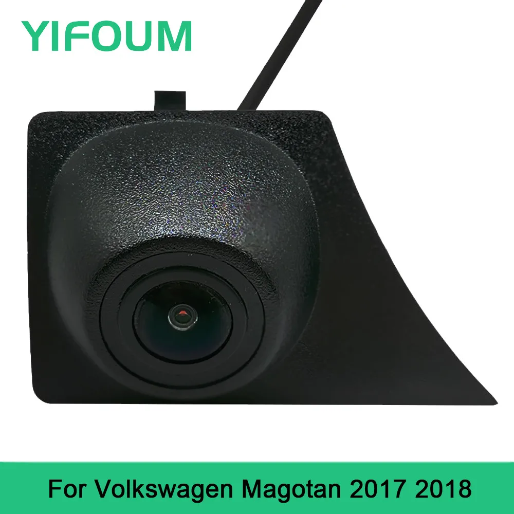 

YIFOUM HD CCD Car Front View Parking Night Vision Positive Waterproof Logo Camera For Volkswagen VW Magotan 2017 2018