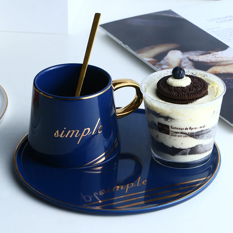Кофе чашки европейский стиль маленькая роскошный элегантный Высокая-класс | Дом