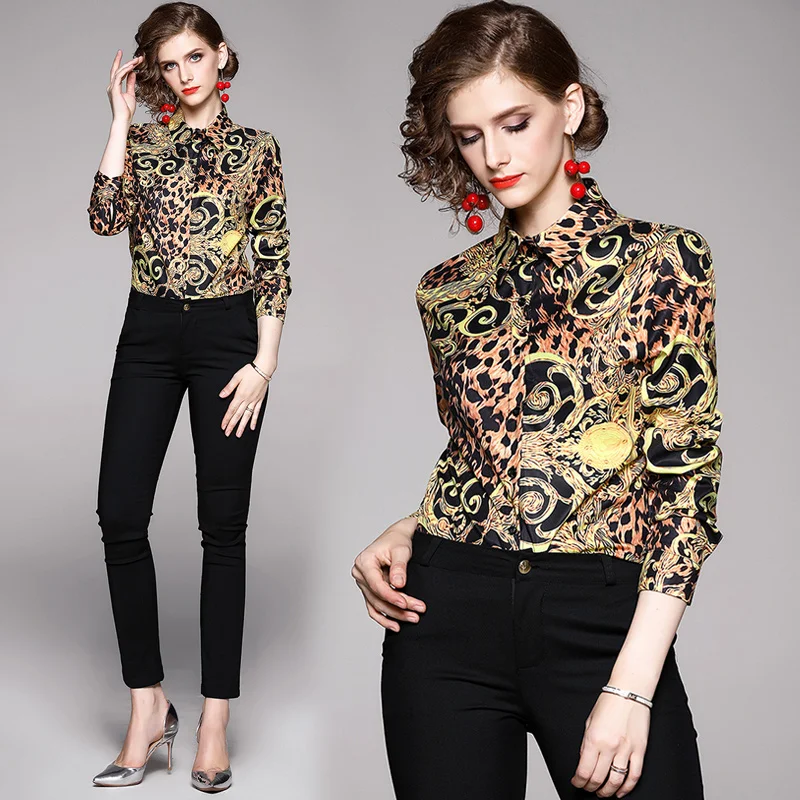 

Simgent Women Blouses 2020 New Fashion Spring Summer Elegant Work Office Shirts Top Woman Blusas Feminina SG004172
