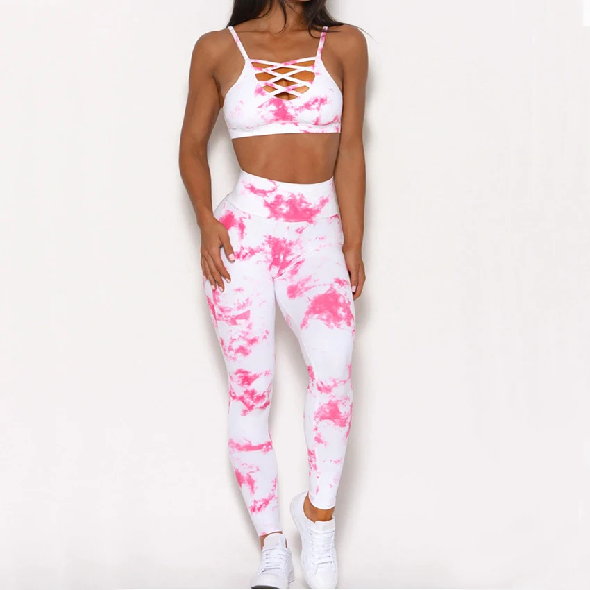 

Plus XL Good SEXY BACK Yoga Set Sports Bra Cross Sports Yoga Leggings Women Gym Clothes Workout Fitness Sportswear Outfit Suit