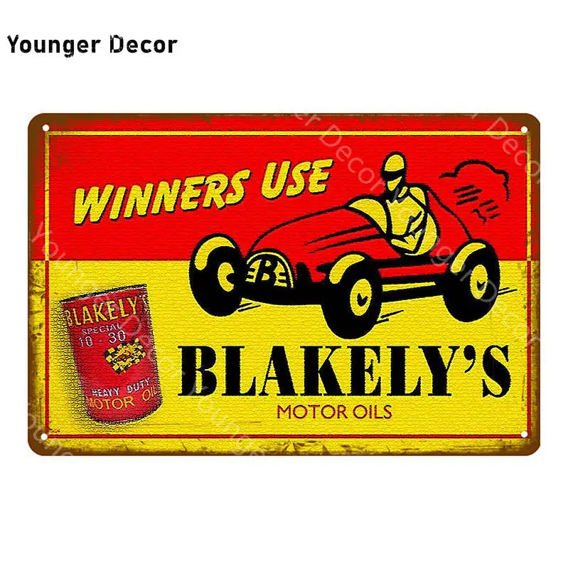 Американские грузовики на заказ гаражная металлическая пластина винтажный