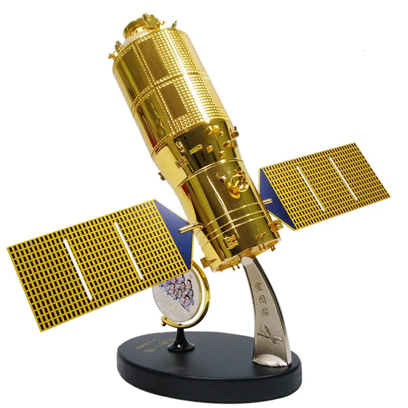 

Tianzhou-1 Model Alloy Tiangong Tianzhou-1 Cargo Spaceship Space Station Space Satellite Model Decoration Toy for Children Adult