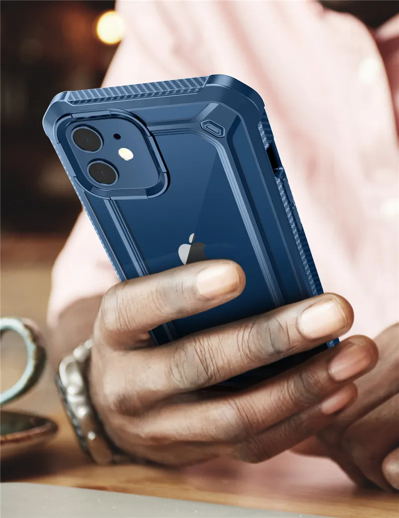 pitaka case Bảo Vệ SUPCASE Cho iPhone 12 Mini 5.4 Inch (2020) UB EXO Series Cao Cấp Lai Bảo Vệ Trong Suốt + Nhựa TPU Ốp Lưng Ốp Lưng phonecase