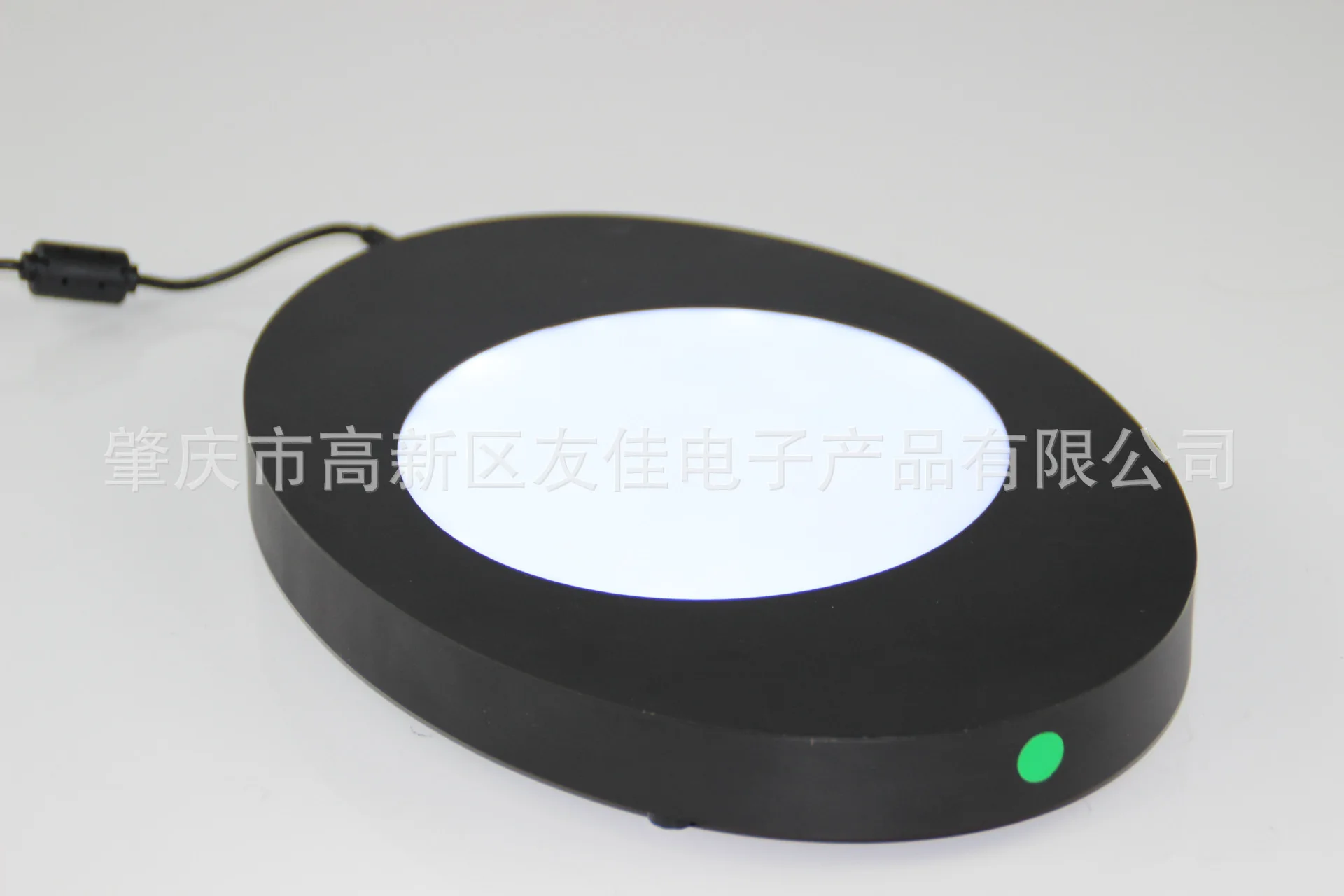 

Creative oval magnetic levitation booth comes with white light 4CM ultra-high levitation distance