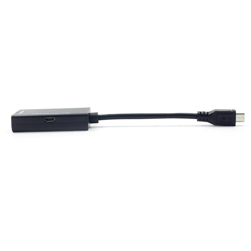 Microusb usb на кабель HDTV адаптера 5pin мобильный телефон Android MICRO к HDMI HD ТВ экран адаптер