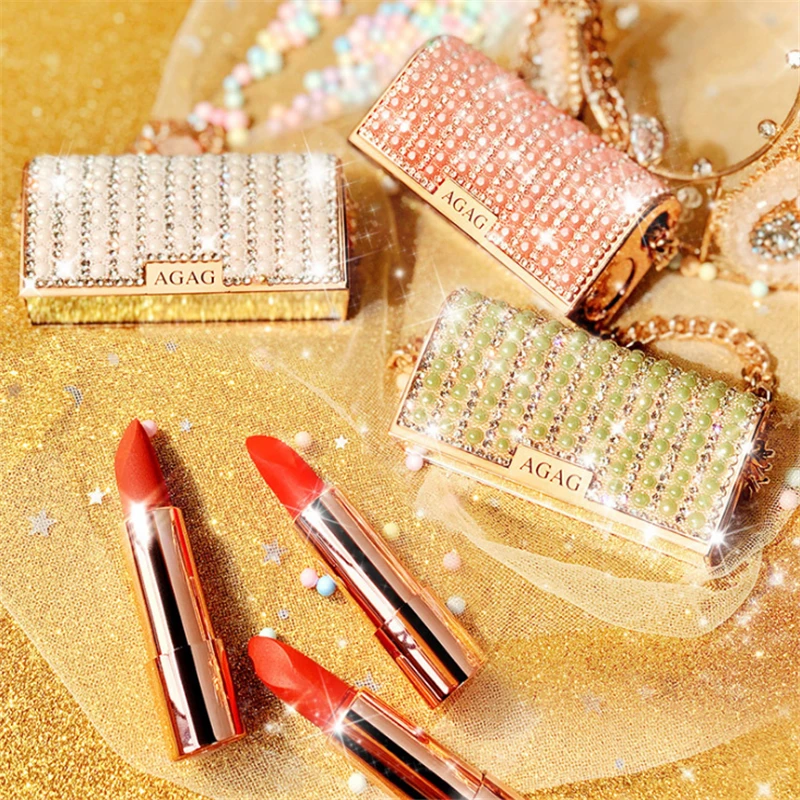 Такой же стиль GaGa Bag Chain губная помада бархатный матирующий увлажняющий не