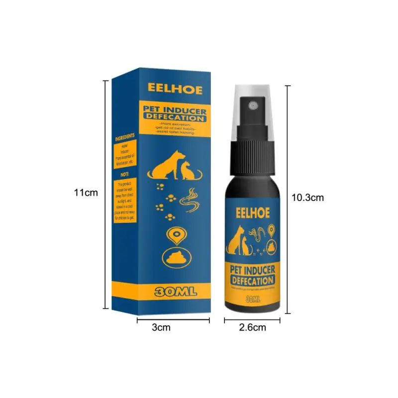 30ml Defecation Inducing Spray Pet Dog Inducer Toilet Training Puppy Positioning Potty Healthy |