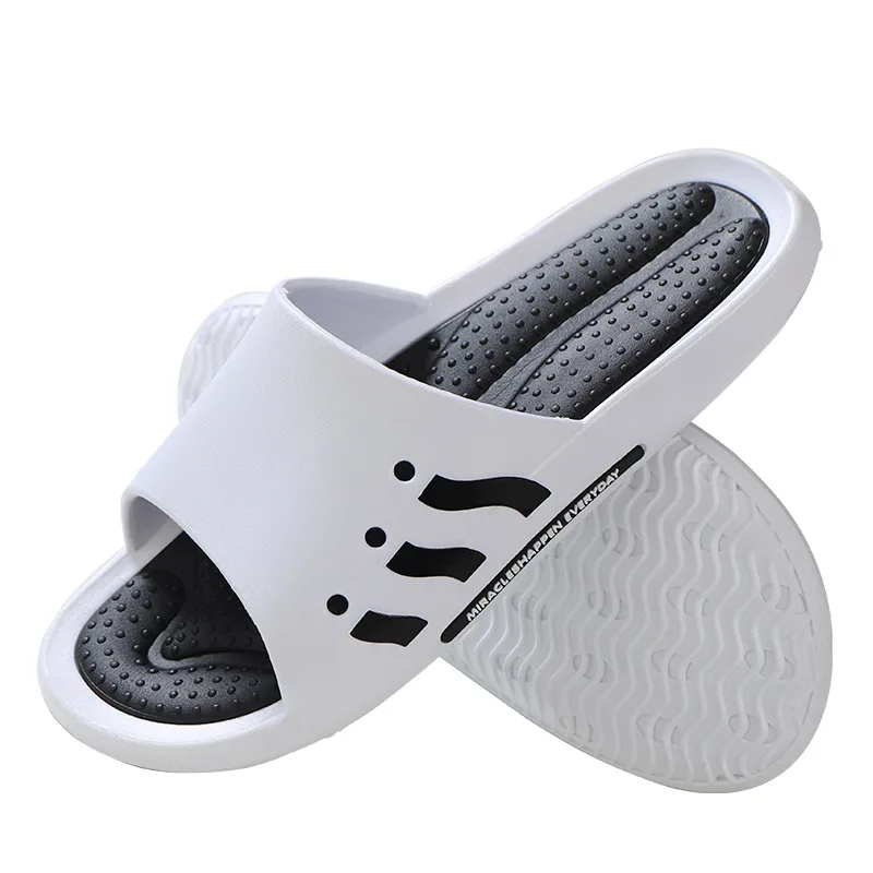 

Slippers men's indoor couples home household soft-soled bath bathroom slippers men's summer sandals and slippers