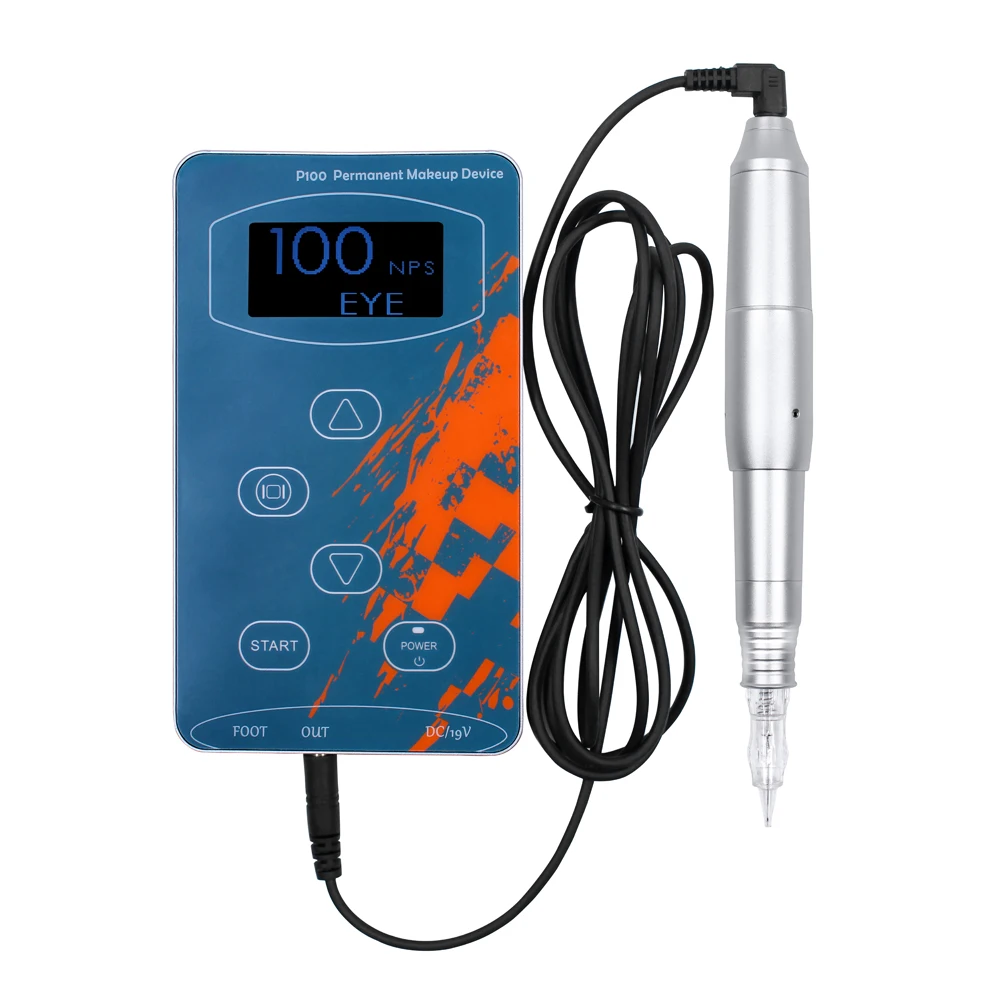 BIOMASER BlackP100CQ003, Перманентный макияж, Ротационная Машина, тату для бровей, наборы, профессиональная ручка для бровей, подводка для глаз, губ, тату, набор