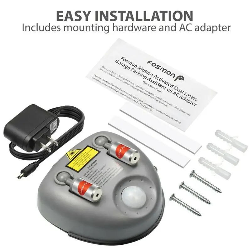 

Dual 2Car Laser Garage Auto Parking Sensor Assist Aid Guide Stop Lights System Parking Assistance Interior Accessories