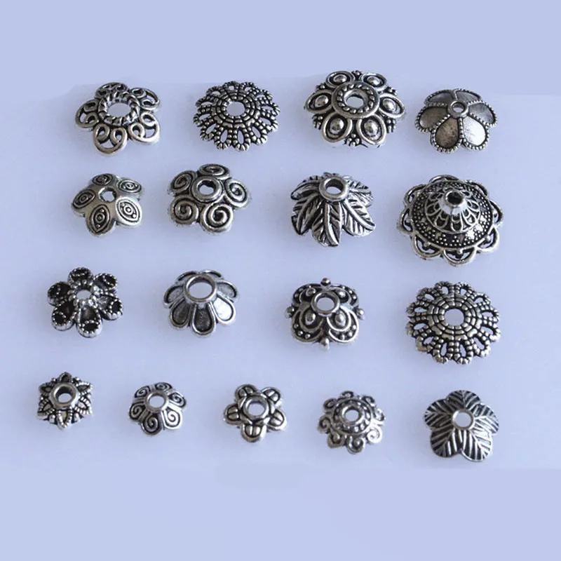 Тибетские бриллиантовые Концевики для бижутерии фурнитура рукоделия