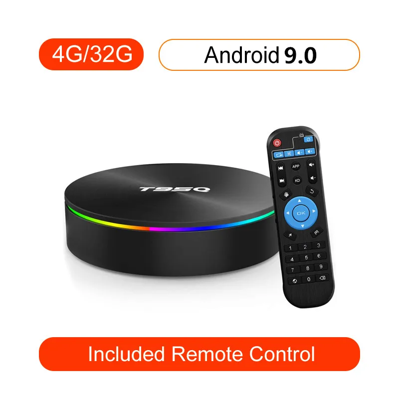 4G32G Android 9,0 ТВ приставка T95Q ТВ приставка 4 Гб 64 ГБ Android 8,1 Amlogic S905X2 ТВ приставка четырехъядерный 2,4 ГГц 5 ГГц двойной wifi BT4.1100M 1000 м - Цвет: 4G32G