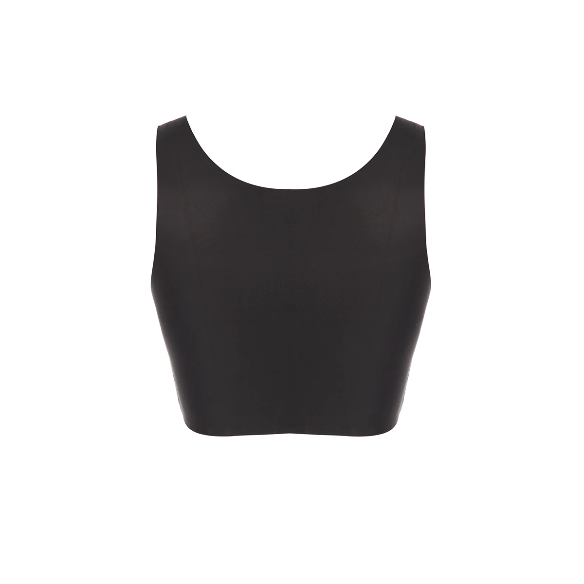 Женский укороченный топ без рукавов Joyshaper из дышащего нейлона с глубоким вырезом