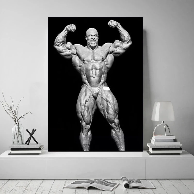 Арнольд Шварценеггер Ронни кулман Бодибилдинг Фитнес плакат принты картина для