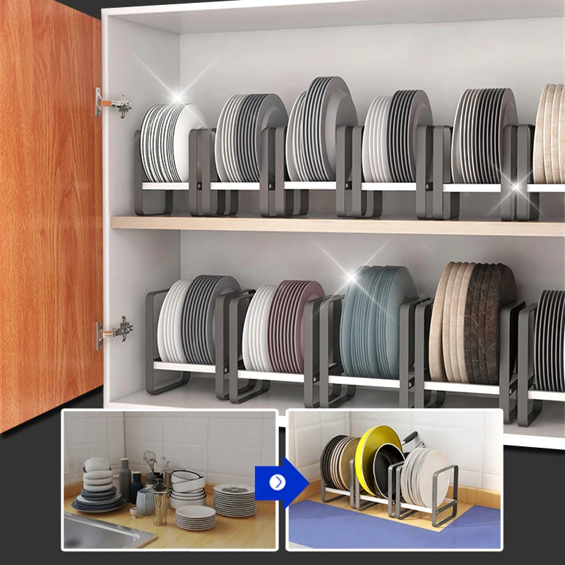kitchen organizer cabinet plates dishes drying rack holder drainer goods for the kitechen storage and order accessories free global shipping