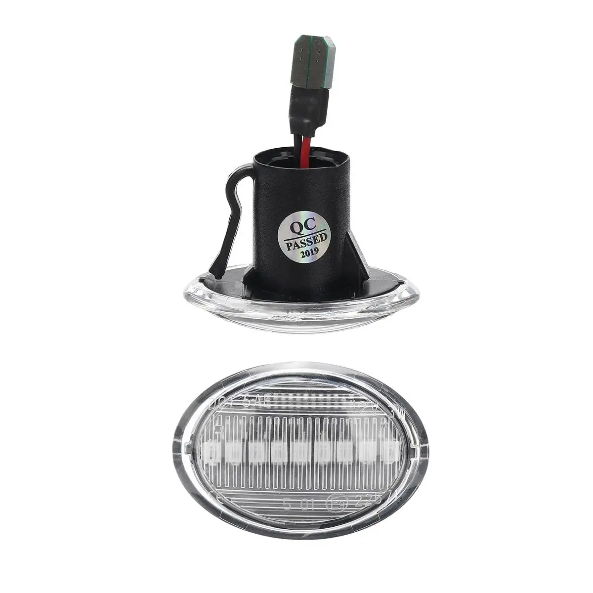 2x динамический светодиодные боковые габаритные фонари течет поворотов мигалка