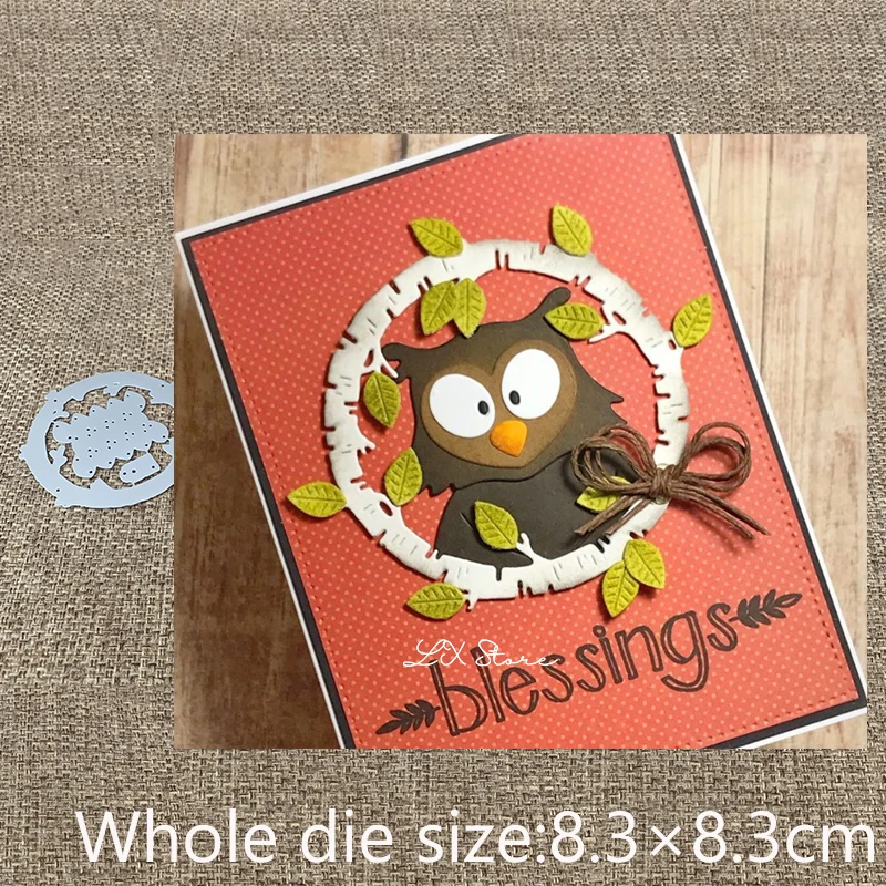 Новый дизайн ремесло металлические высечки листья венок украшения Скрапбукинг