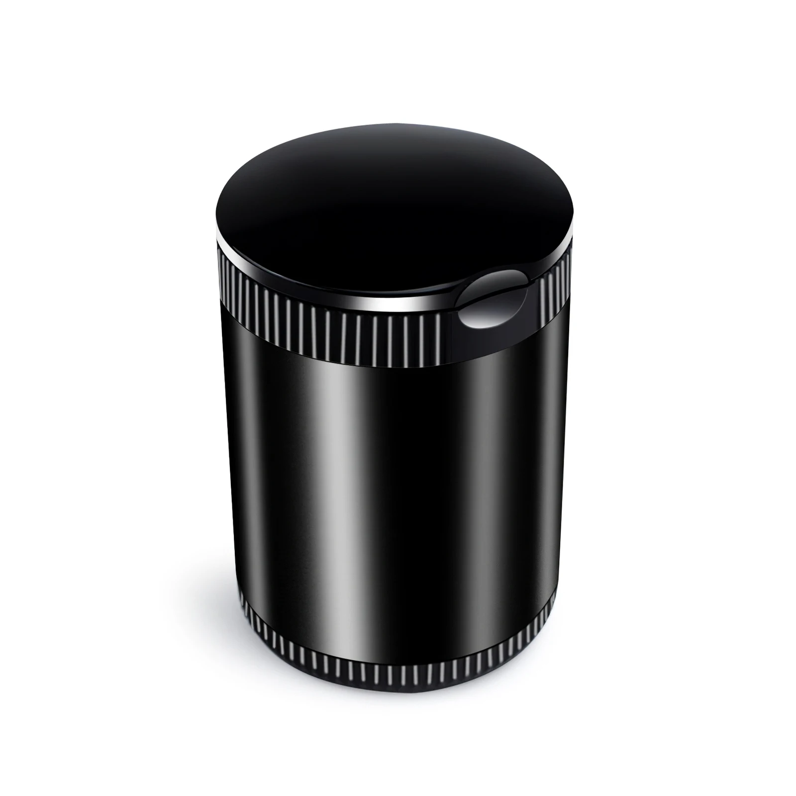 

Universal Car LED Cigarette Holder Flameproof Auto Ashtray Cool Car Ashtray Container Detachable Cigarette Cup with Lid