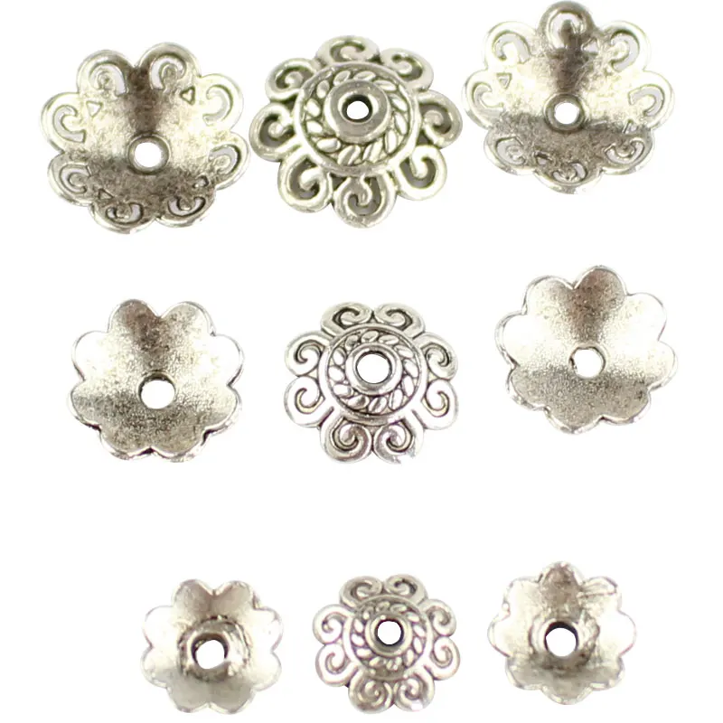 Тибетские бриллиантовые Концевики для бижутерии фурнитура рукоделия