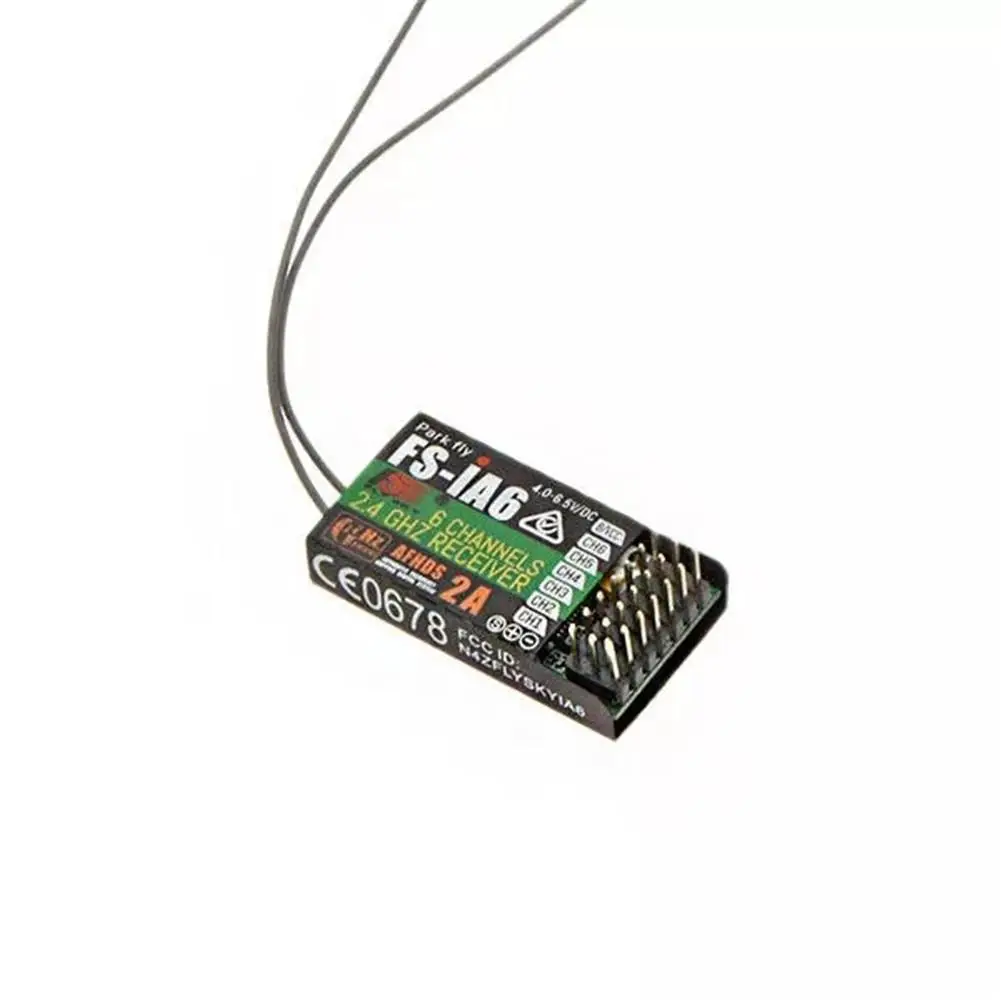 LeadingStar FlySky FS-iA6 2 4G 6CH AFHDS приемника для FS-i10 FS-i6 передатчик | Игрушки и хобби
