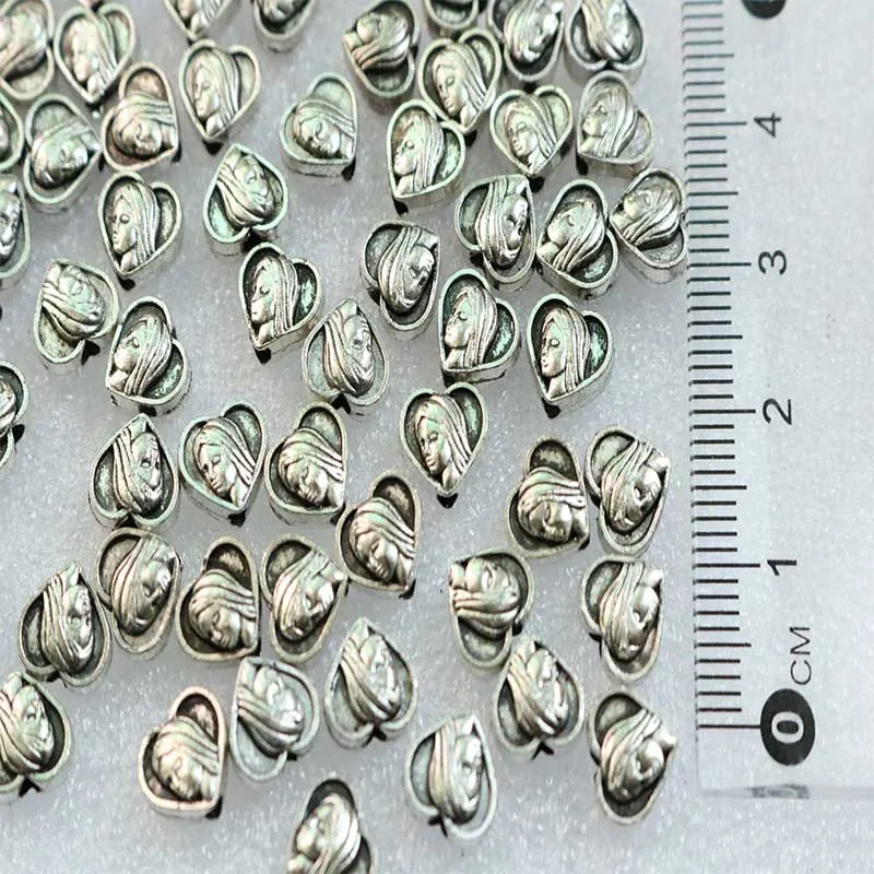 Подвеска браслет из бусин католической Марии с бусинами Девы ручной работы