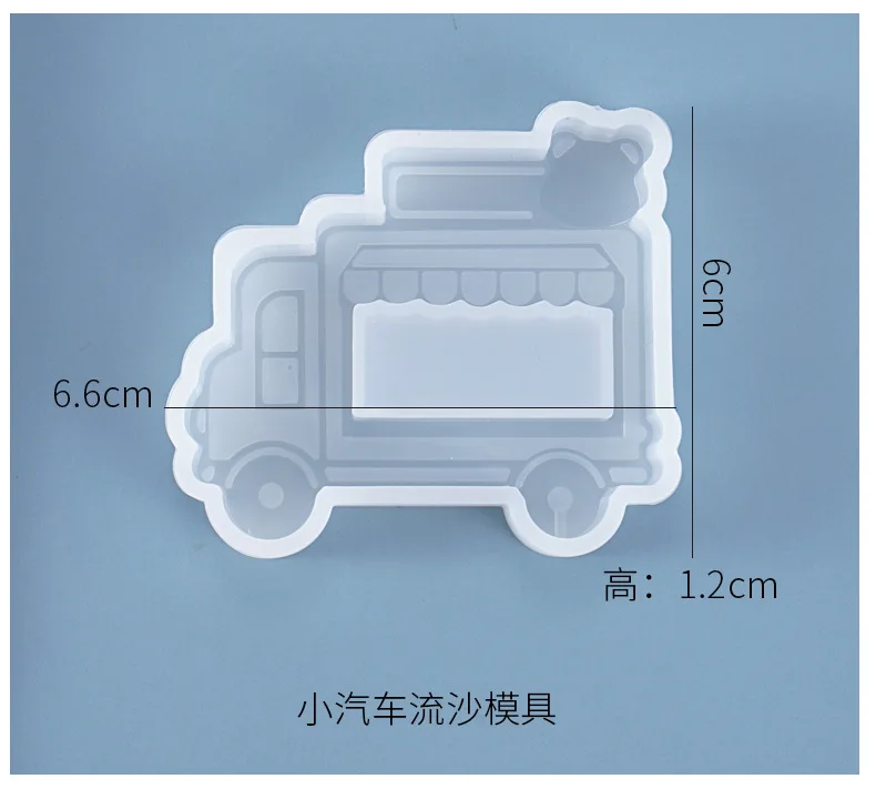 Силиконовая форма с милым медведем шейкер милые животные из смолы ювелирный