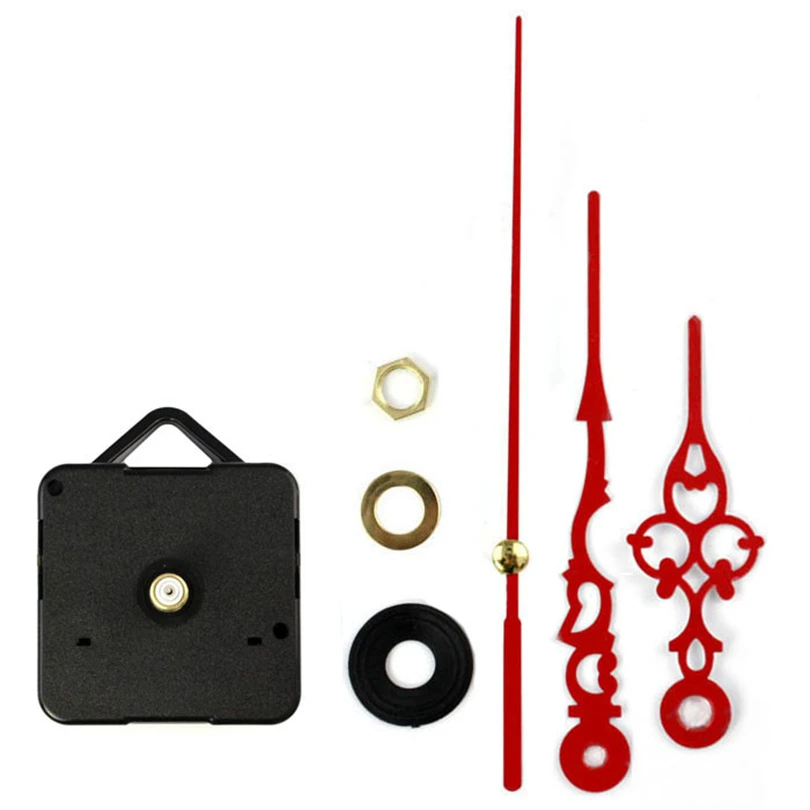 Часы с кварцевым механизмом DIY Kit механизм для деталей настенные часы кварцевые часы минутный ручной механизм для кварцевых часов украшения JJ30