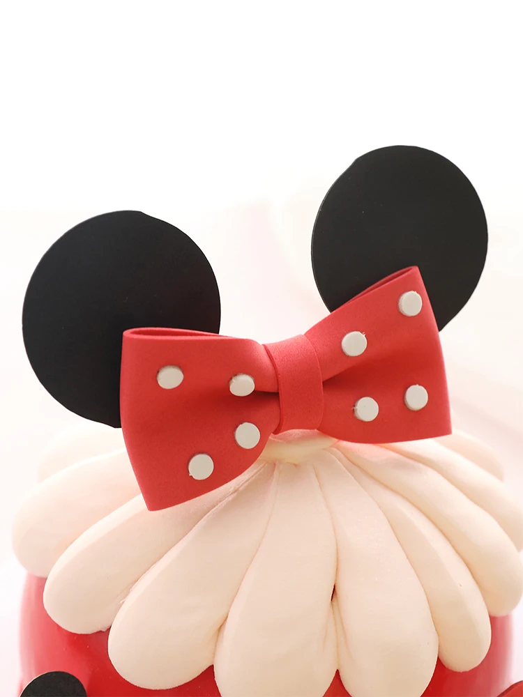 Мышь детский душ украшения торт кекс обертка Topper Детские сувениры на день