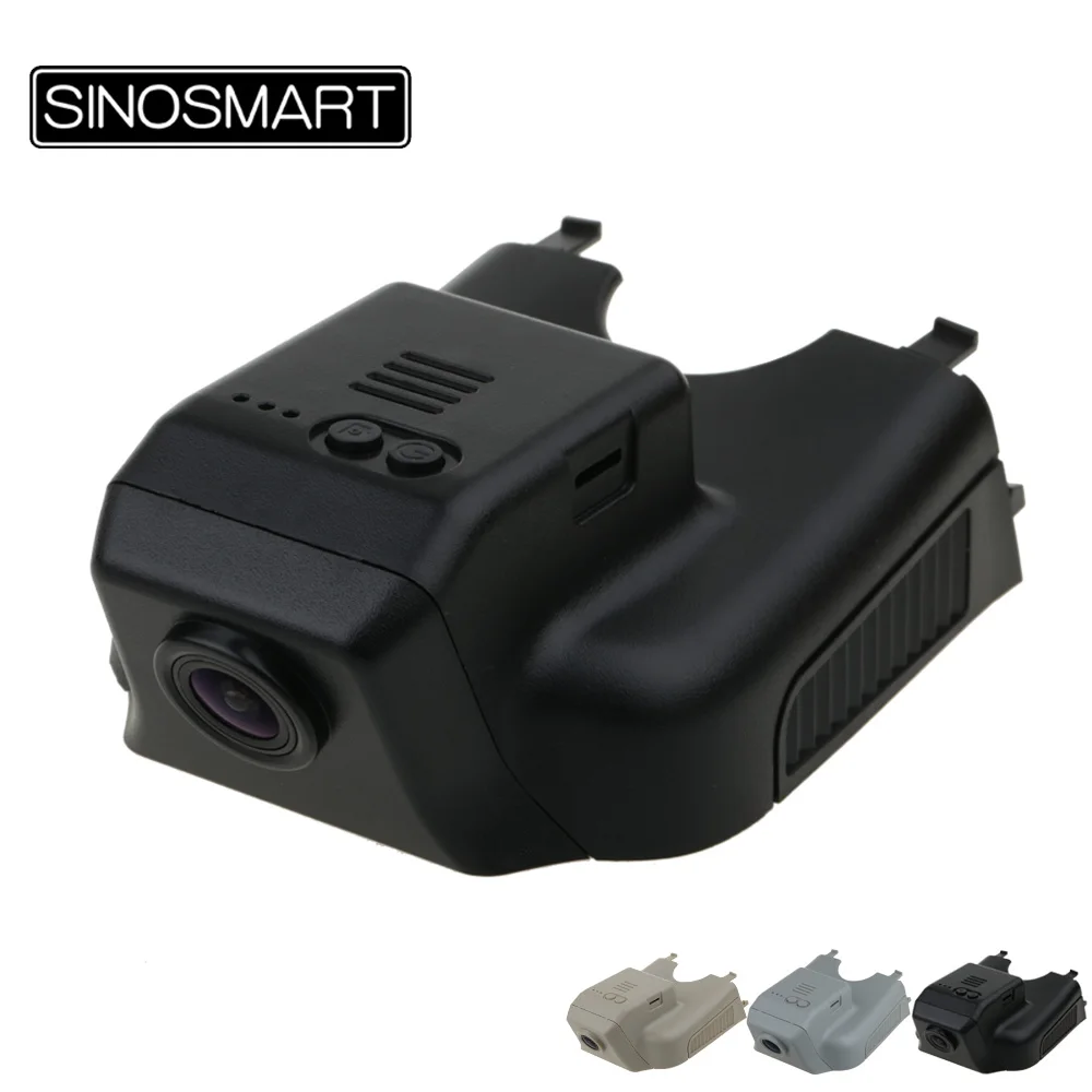 Автомобильный видеорегистратор SINOSMART с Wi Fi для Mercedes Benz R 2015 ML GL w164 x164 2006 2012 Mb 2008 2010