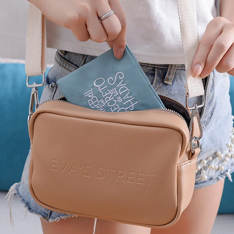 Лидер продаж 4 цвета Для женщин милые для хранения жидкости мешки маты сумка