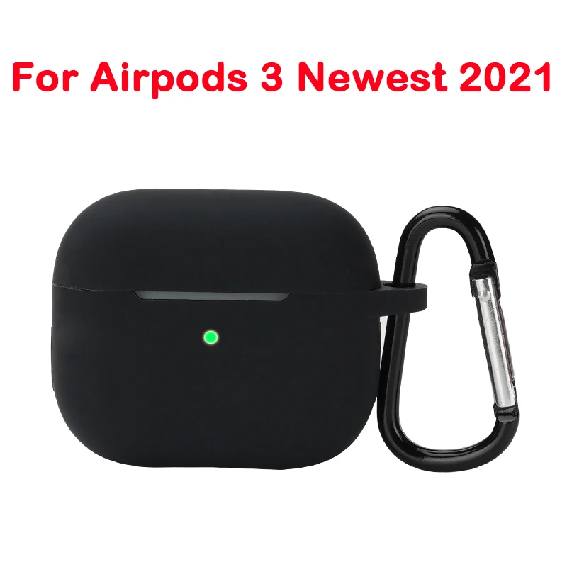 Новинка 2021 мягкие силиконовые чехлы для Airpods 3 противоударные наушники Air Pods 4