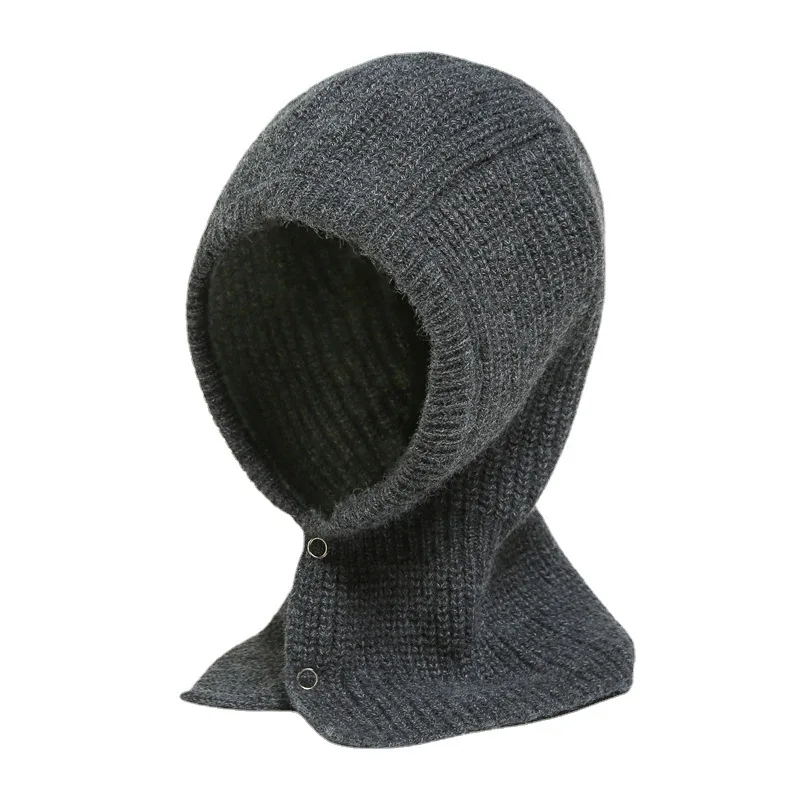 Зимняя шапка Skullies Beanies Hats дизайнерский шарф теплый балаклава вязаный капюшон из шерсти Маски Горры Боннеты Вязаные.