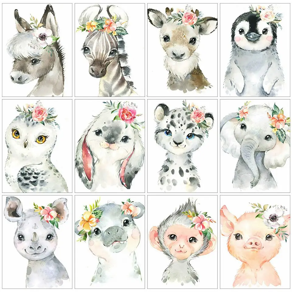 Бриллиантовая живопись горячая Распродажа 5d животное Декор для дома рукоделие