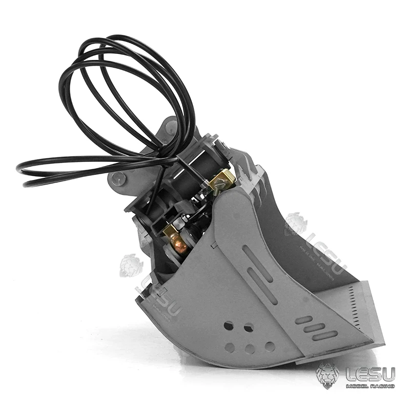 Металлический гидротехнический откидной ковш Лопата для 1/14 LESU Komatsu RC AC360