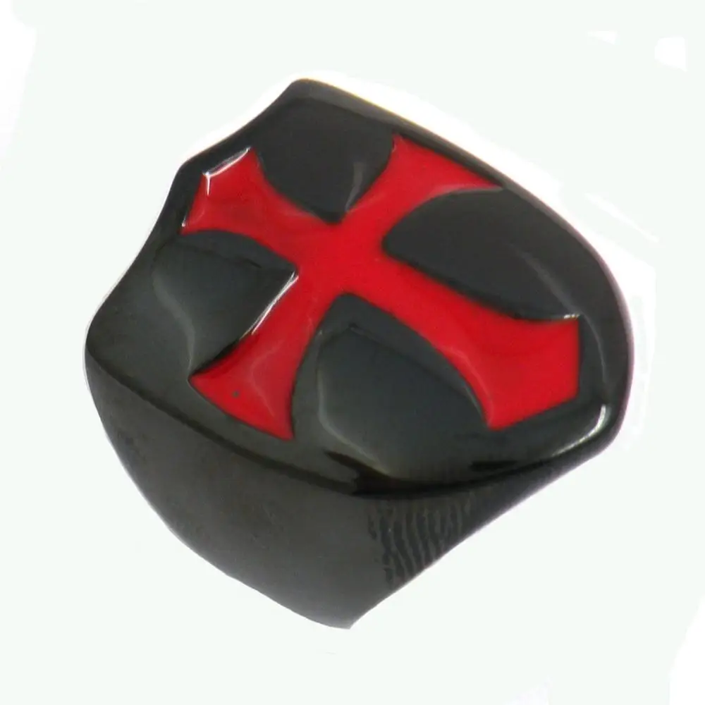 Вентиляторы нержавеющая сталь ювелирные изделия щит форма крест темплар рыцарь