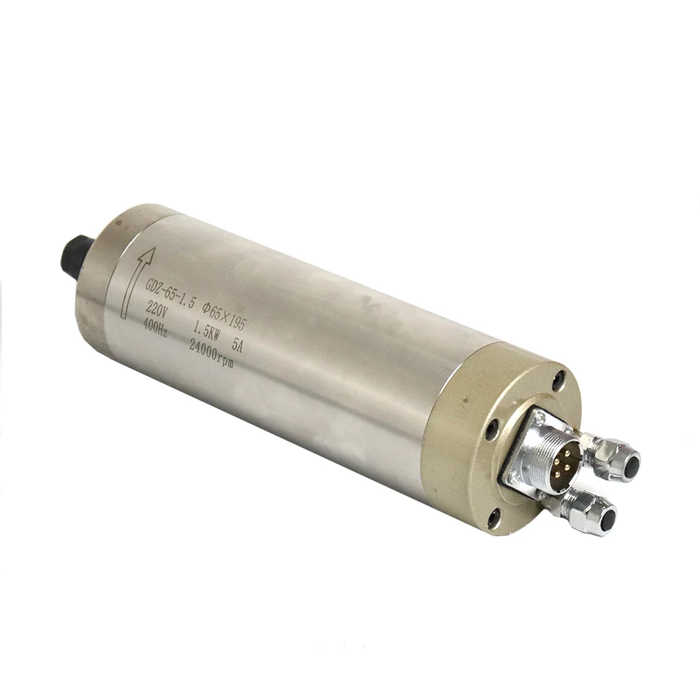 1.5 кВт/2.2kw с водяным охлаждением двигателя шпинделя 220v/110V 400 Гц 24000 об/мин ER11/ER20