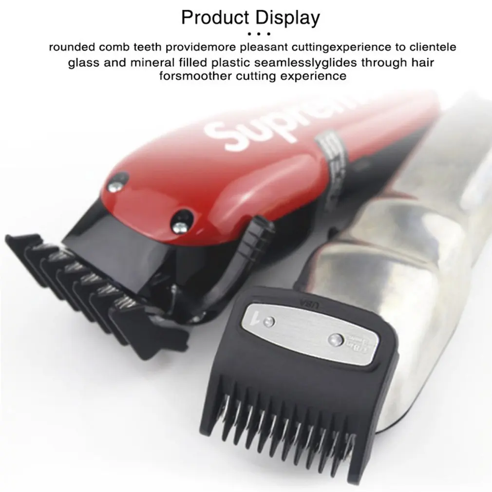 

Electric Hair Clipper Carving Barbershop Limit Comb Haircut Calipers Durable Non-slip Hair Cut Barber Wireless Trimmer