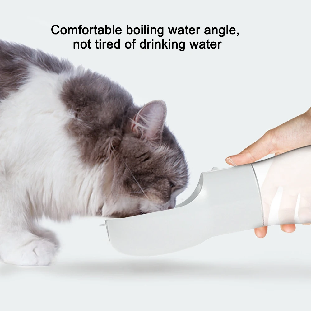 

Бутылка для воды для домашних питомцев, портативная емкость для корма, уличная дорожная поилка для домашних животных, для собак, принадлежн...