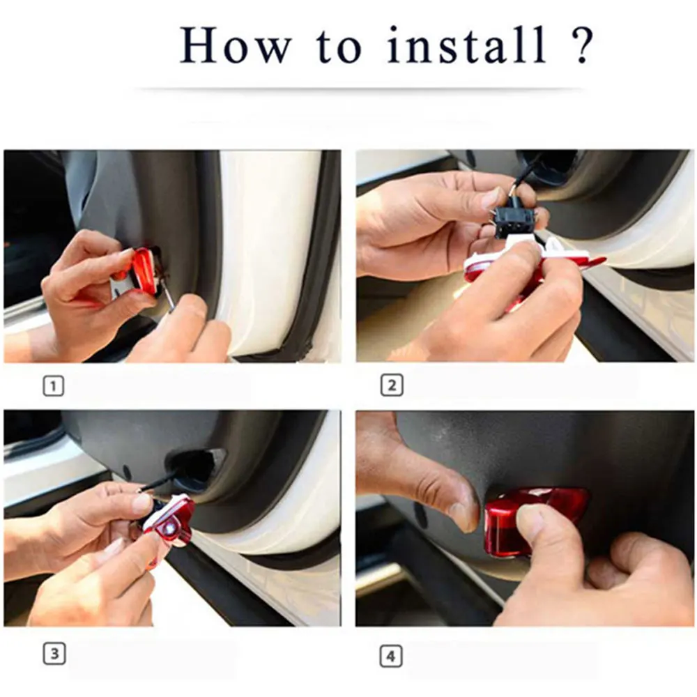 Светодиодный проектор для дверей автомобиля 2 шт. с логотипом Ghost Shadow Laser Jaguar XJ X350