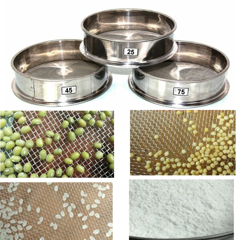 1 * сито из нержавеющей стали травяная пыльца экстрактор Hash Штабелируемая