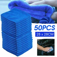 50pcs 30x30cm microfiber car cleaning towel automobile motorcycle washing glass car care cleaning towel