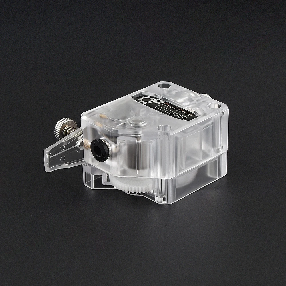 

3D Printer BMG Extruder Double Gear Transparent Shell High Precision Parts Reduction Gear Device Maximum Feeding Gear