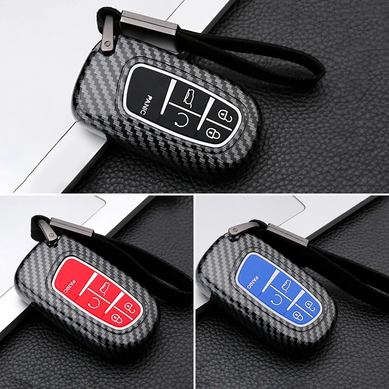 

Car key Cover Case For Jeep Renegade Grand Cherokee WK2 KL Compass Dodge Journey Chrysler 300C 2016 2018 2019 2020 Accessories