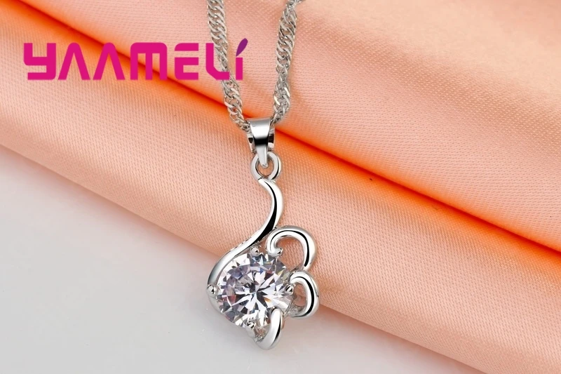 Женский комплект из колье и серёг серебра 925 пробы|necklace earring set|earrings setearring necklace set |