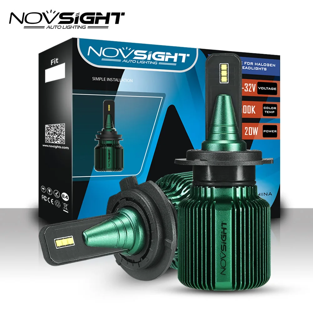 Светодиодный головной фонарь NOVSIGHT H4 H7 H11 H13 s HB3 9005 HB4 9006 HB5 9007 дальний и ближний свет