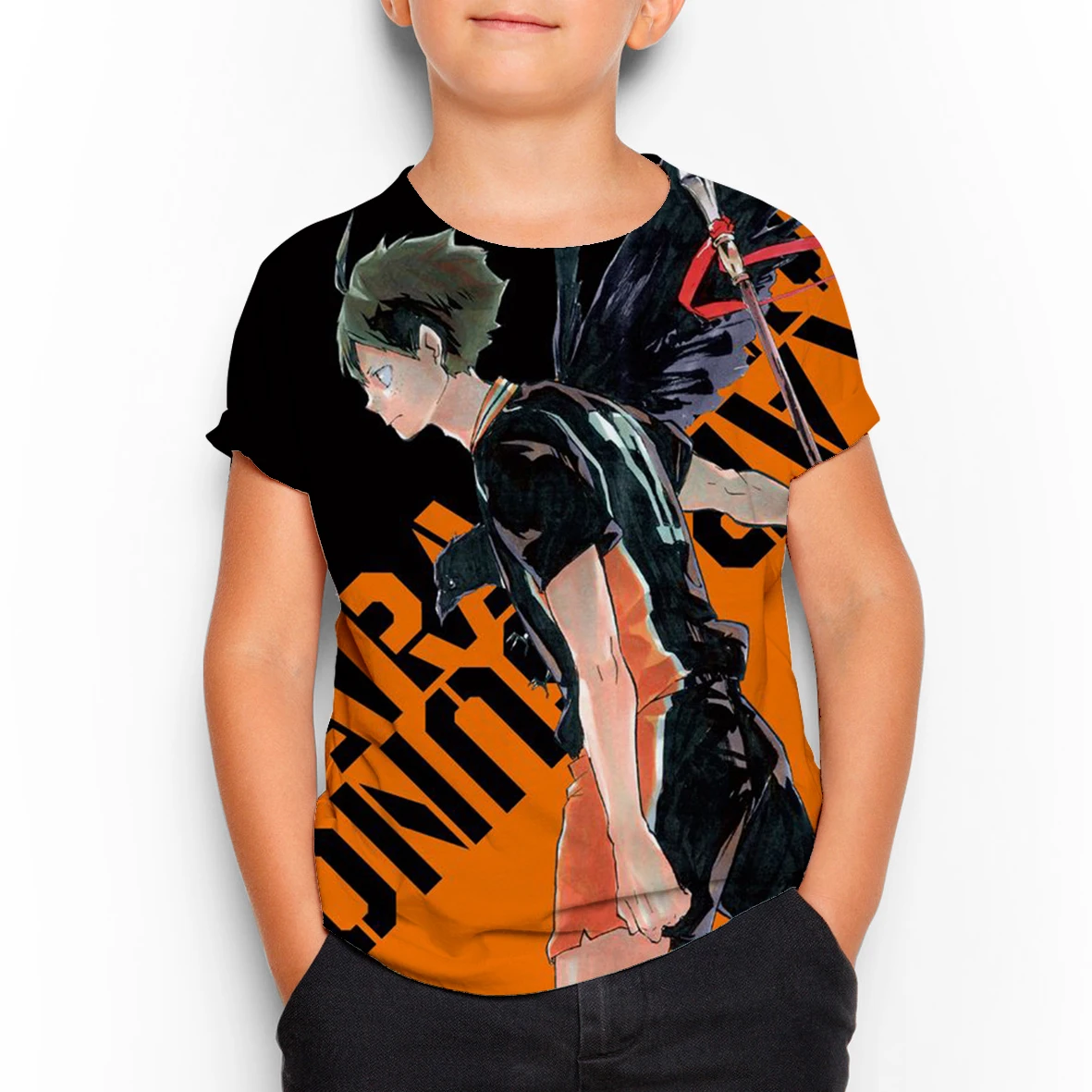 

Haikyu 3D Print Manga Clothes for Teens T-shirts Children Clothing Kids Anime Tshirt Boys Girls Oversized T-shirt Summer Kids