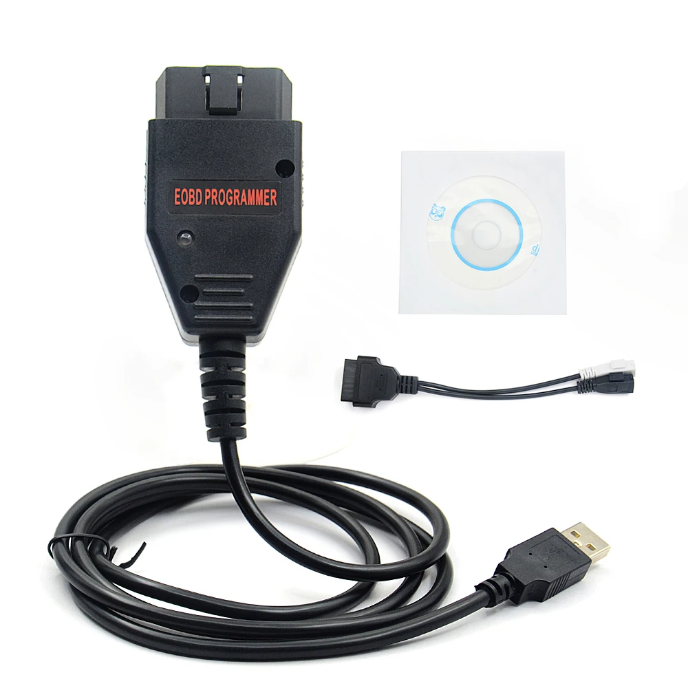 OBD OBD2 авто ЭБУ чип тюнинг интерфейс EOBDII программист Galletto 1260 чтение и запись автомобиля ЭБУ EOBD-1260 FT232RL Рабочая EDC15/16 - Цвет: Красный